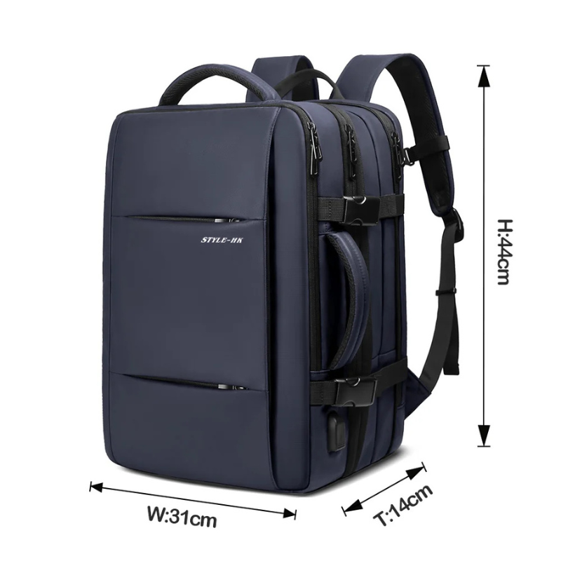 Sac à dos cabine Format EasyJet extensible et antivol pour homme – Cabinlow™
