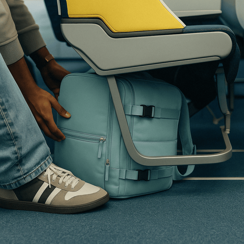 Sac à dos cabine étanche pour femme – Format Ryanair, low cost – Cabinlow™