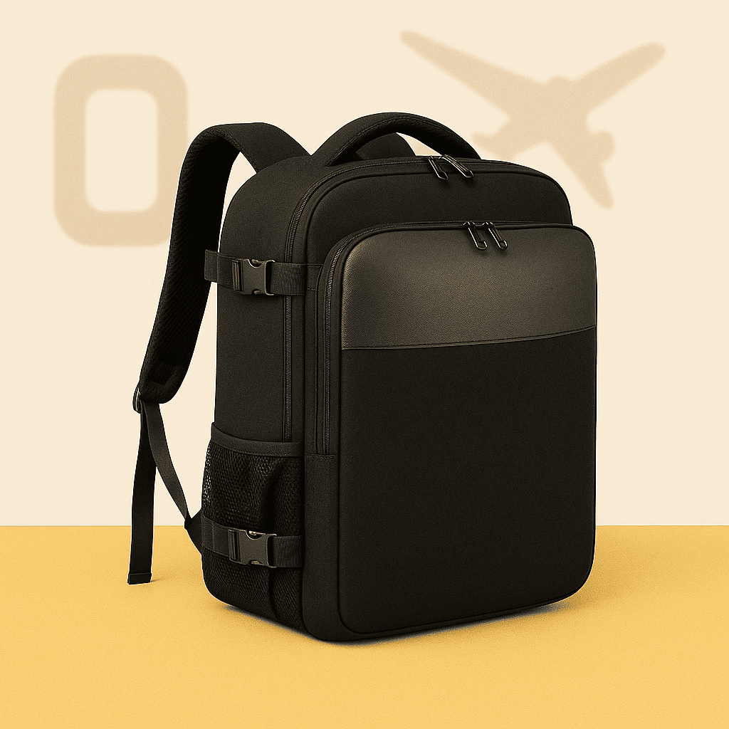 Sac à dos cabine Homme avec ouverture 180° – Format Ryanair, low cost – Cabinlow™