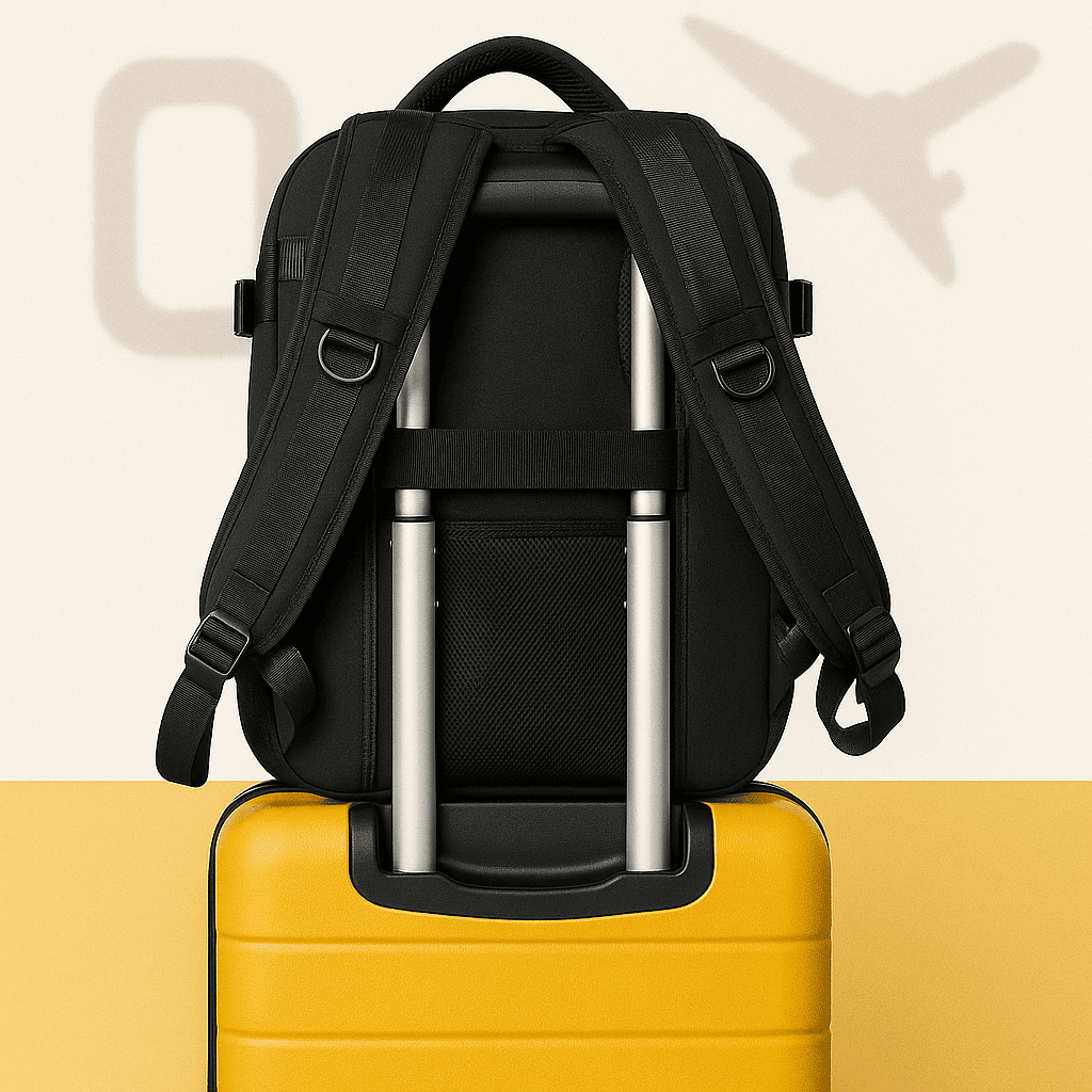 Sac à dos cabine Homme avec ouverture 180° – Format Ryanair, low cost – Cabinlow™
