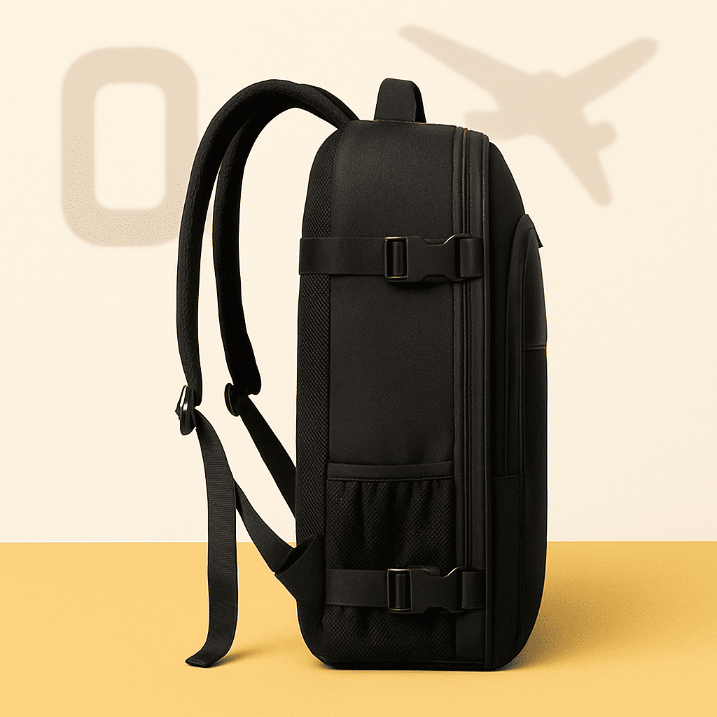 Sac à dos cabine Homme avec ouverture 180° – Format Ryanair, low cost – Cabinlow™