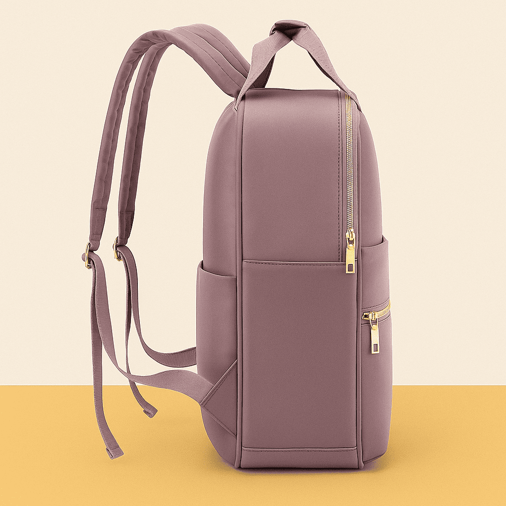 Sac à dos cabine structuré rose pour femme – Format Ryanair, low cost – Cabinlow™