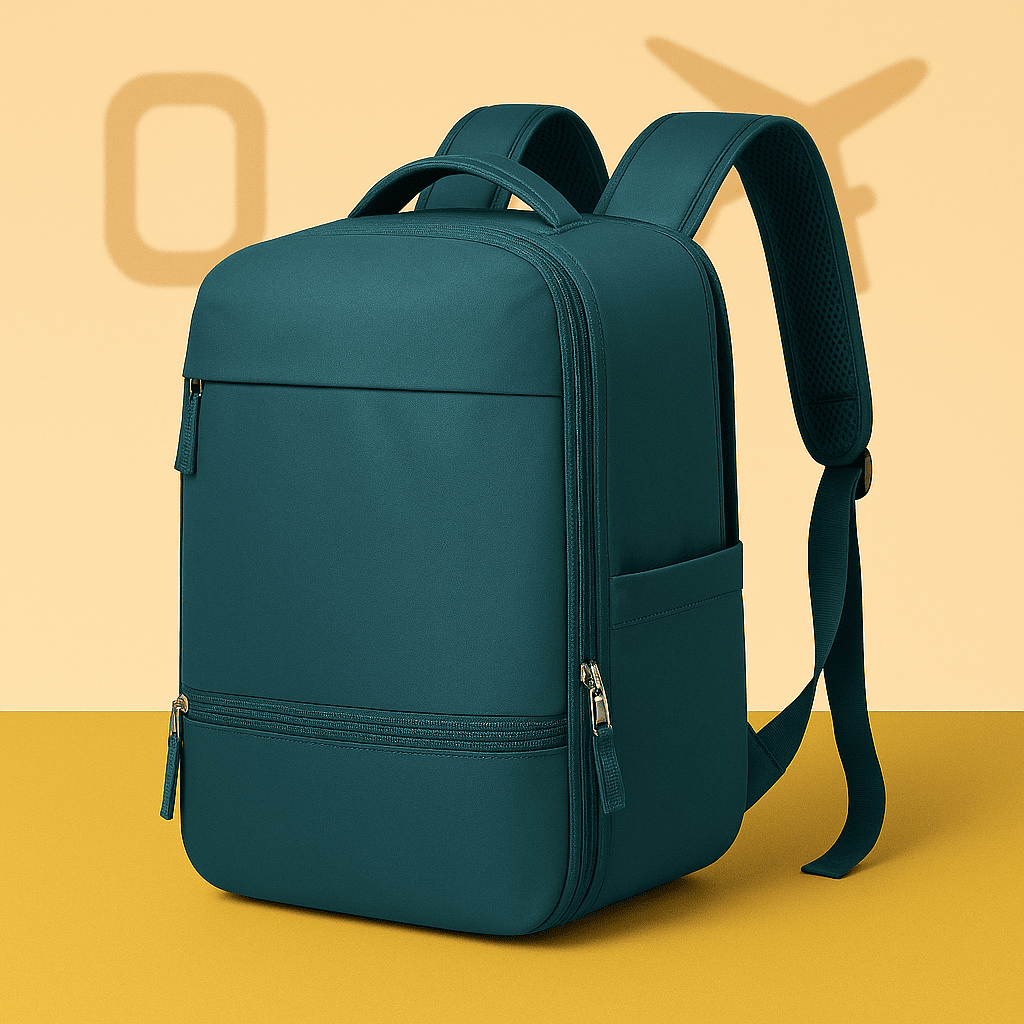 Sac à dos cabine Bleu pour femme – Format Ryanair, low cost – Cabinlow™