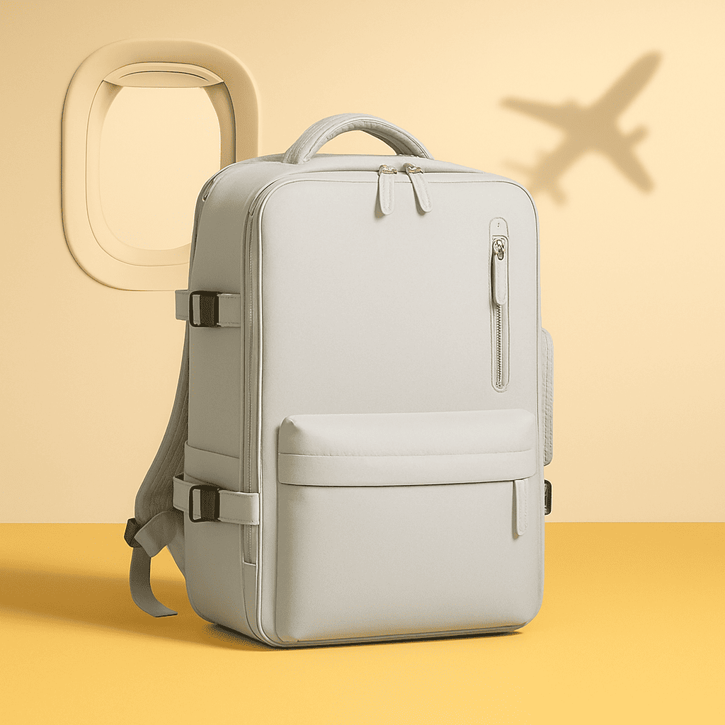 Sac à dos cabine 36L Format EasyJet Gris extensible et imperméable – Cabinlow™