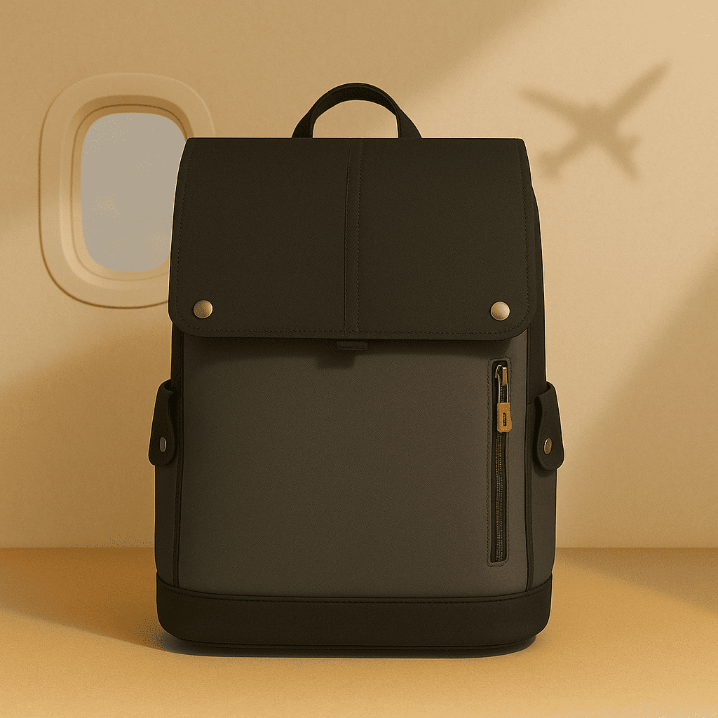 Sac à dos cabine Format EasyJet en cuir imperméable pour homme – Cabinlow™