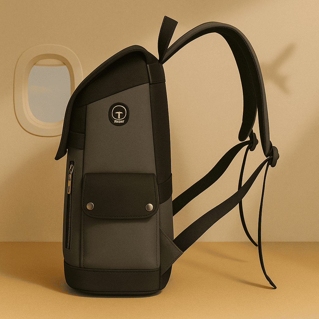 Sac à dos cabine Format EasyJet en cuir imperméable pour homme – Cabinlow™