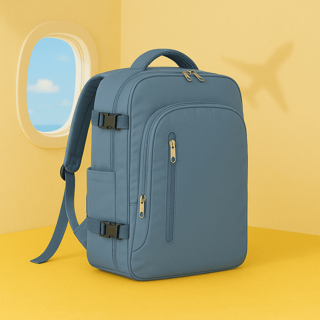 Sac à dos cabine 25L ouverture 180° – Format Ryanair, low cost – Cabinlow™
