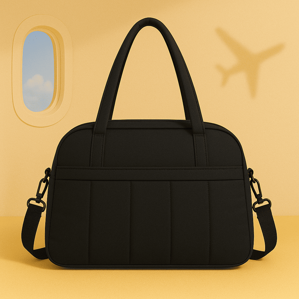 Sac à main cabine matelassé pour femme – Format Transavia, Wizz Air – Cabinlow™