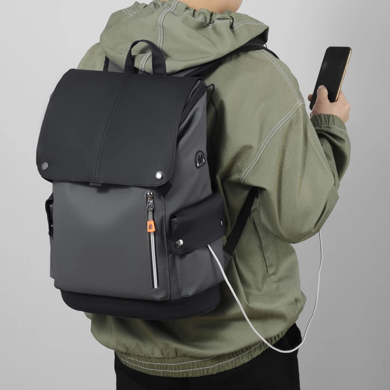 Sac à dos cabine Format EasyJet en cuir imperméable pour homme – Cabinlow™