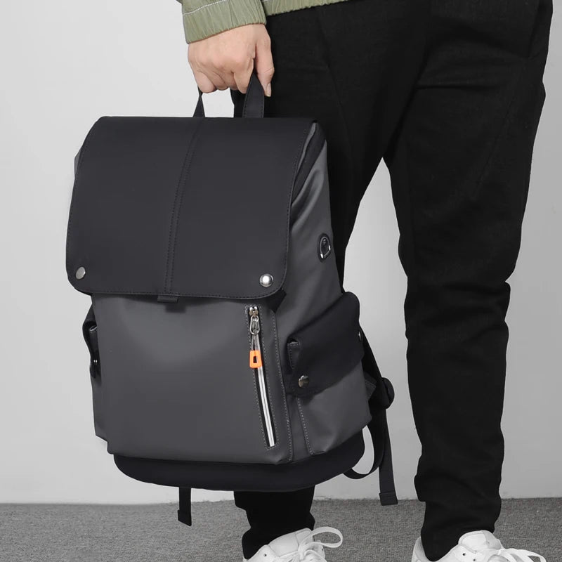 Sac à dos cabine Format EasyJet en cuir imperméable pour homme – Cabinlow™