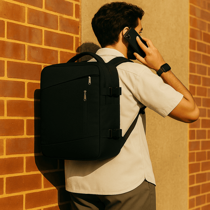 Sac à dos cabine Format EasyJet avec port USB – Cabinlow™