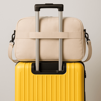 Sac à main cabine matelassé Kaki pour femme – Format Transavia, Wizz Air – Cabinlow™