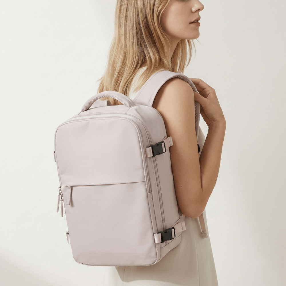 40x20x25 pink underseat cabin backpack - 