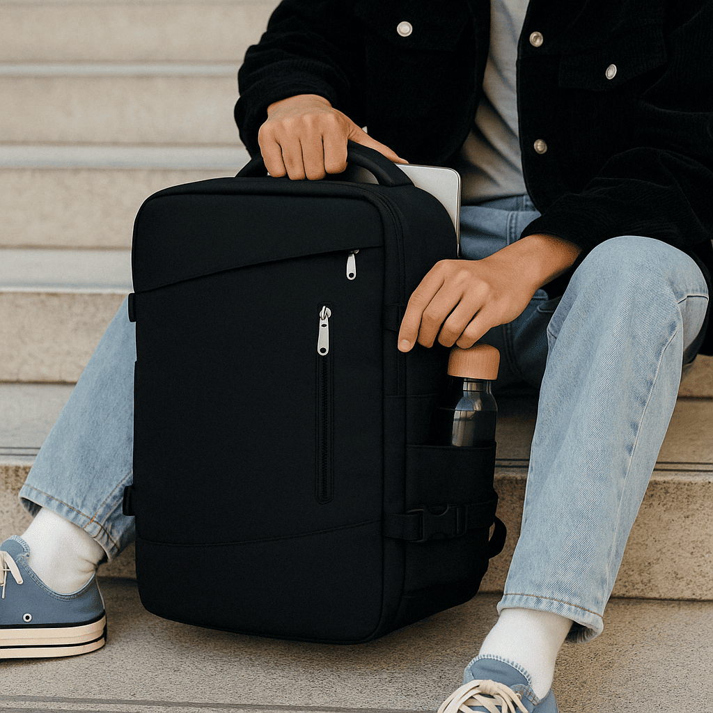 Sac à dos cabine Format EasyJet avec port USB – Cabinlow™