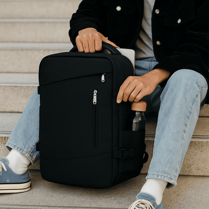 Sac à dos cabine Format EasyJet avec port USB – Cabinlow™