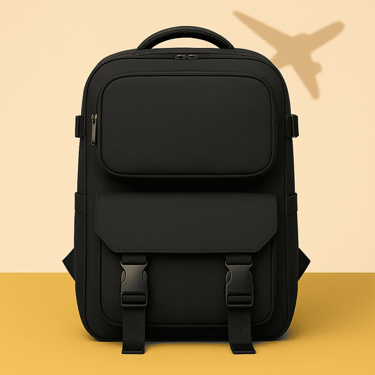Sac à dos cabine noir casual – Format Ryanair, low cost – Cabinlow™