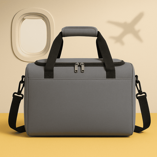 Sac cabine gris - léger et organisé pour homme – Format Ryanair,  low cost – Cabinlow™