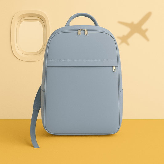Sac à dos cabine Format EasyJet bleu pour  femme  ouverture 180° et 32L – Cabinlow™