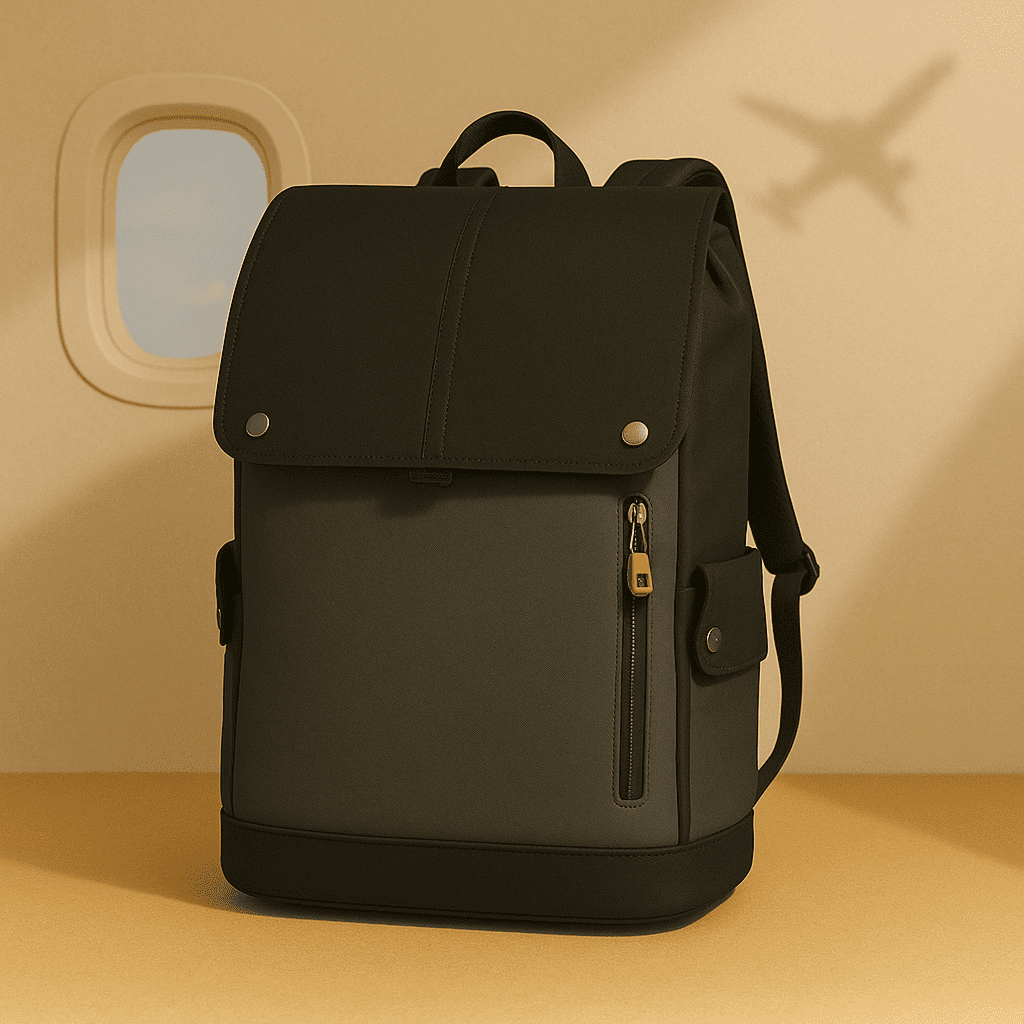 Sac à dos cabine Format EasyJet  en cuir  imperméable pour homme – Cabinlow™
