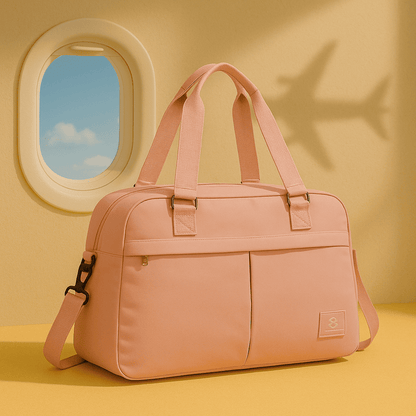 Sac à main cabine Format  EasyJet rose-extensible multi-poches pour femme –Cabinlow™