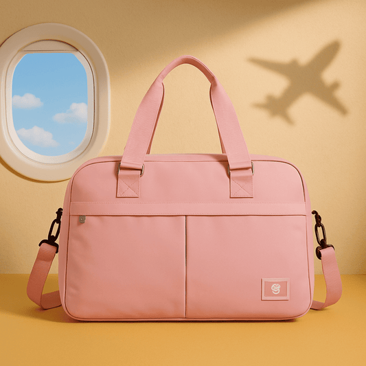 Sac à main cabine Format  EasyJet rose-extensible multi-poches pour femme –Cabinlow™