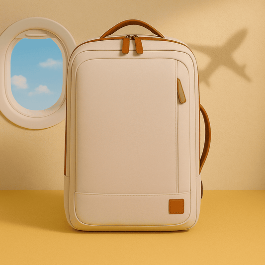 Sac à dos cabine Format  EasyJet  extensible  beige-Cabinlow™