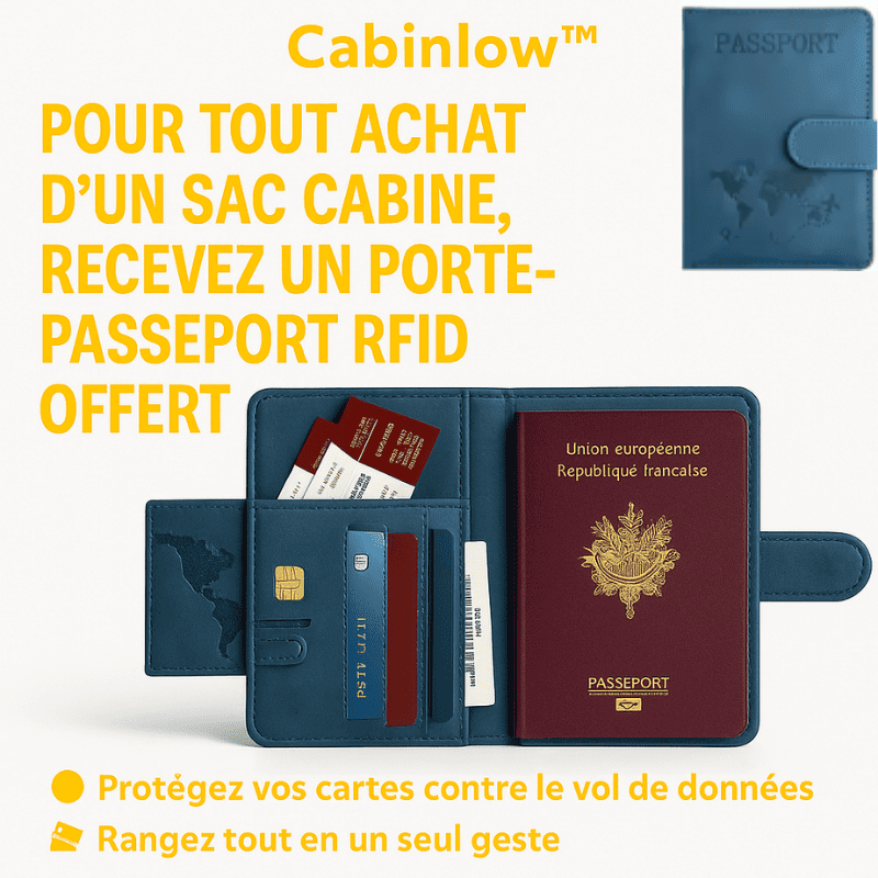 Sac à dos cabine Format EasyJet avec port USB – Cabinlow™