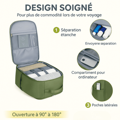 Sac à dos cabine Format EasyJet pour  femme  ouverture 180° et 32L – Cabinlow™