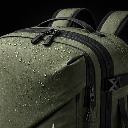 Green Vacuum Compression 40L Cabin Backpack Carry-On Airline