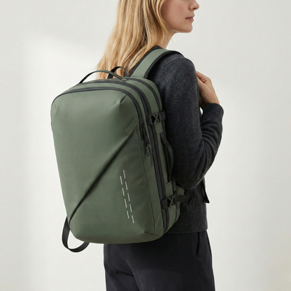 Green Vacuum Compression 40L Cabin Backpack Carry-On Airline