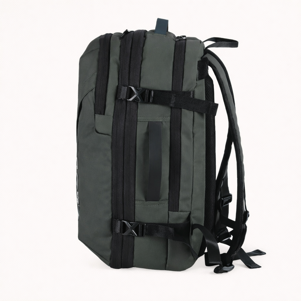 Green Vacuum Compression 40L Cabin Backpack Carry-On Airline