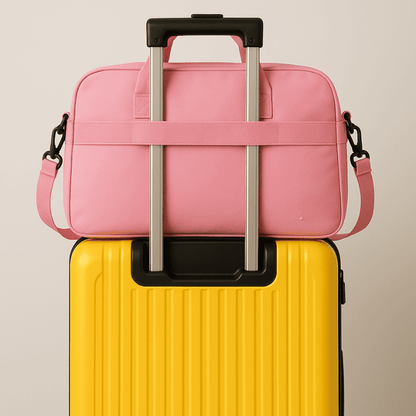 Sac à main cabine Format  EasyJet rose-extensible multi-poches pour femme –Cabinlow™