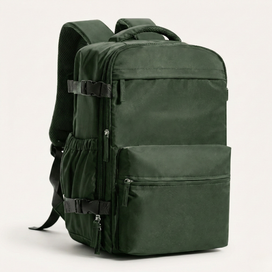 Green Compression Backpack 40 × 30 × 20 cm