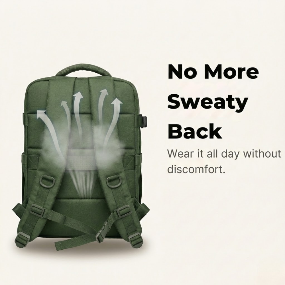 Vacuum Compression Backpack 40 × 20 × 25 cm