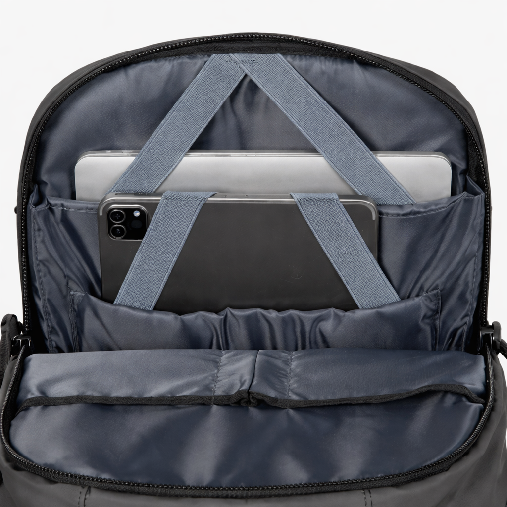 Grey Vacuum Compression 55L Cabin Backpack Carry-On Airline