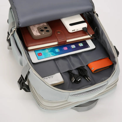 Sac à dos cabine 36L Format EasyJet Gris extensible et imperméable – Cabinlow™