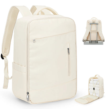 Sac à dos cabine Format EasyJet beige  avec port USB – Cabinlow™