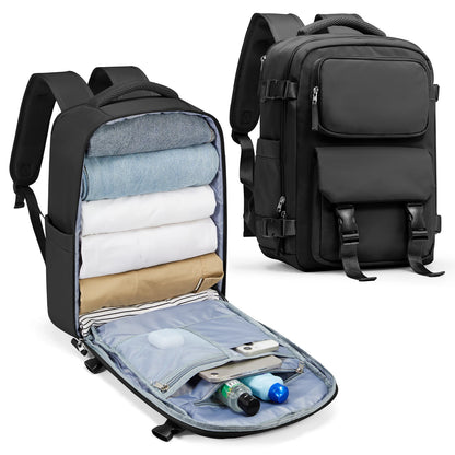 Sac à dos cabine noir casual – Format Ryanair, low cost – Cabinlow™