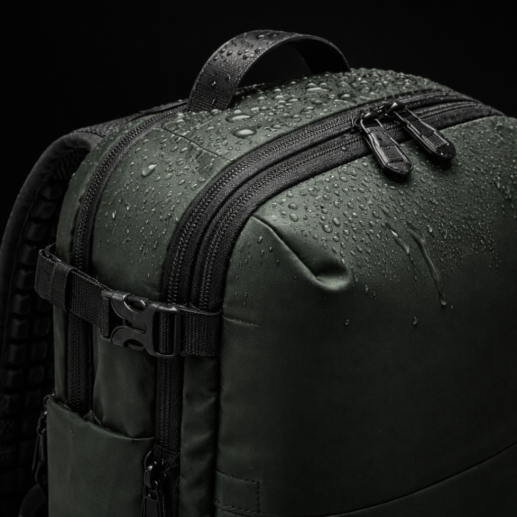 Green Vacuum Compression 55L Cabin Backpack overhead  Airline