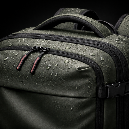 Green Vacuum Compression 55L Cabin Backpack Carry-On Airline