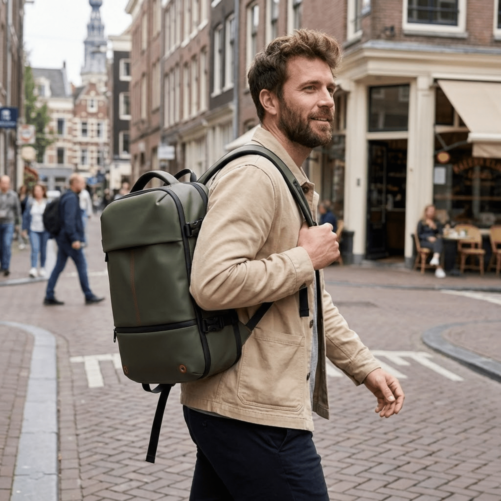 Cabin bag 45x36x20 backpack | Vacuum Compression 40L - 