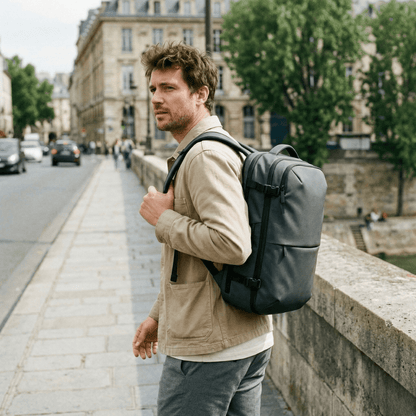 Easyjet cabin bag 45x36x20 with 180° opening | Vacuum Compression 45L - 