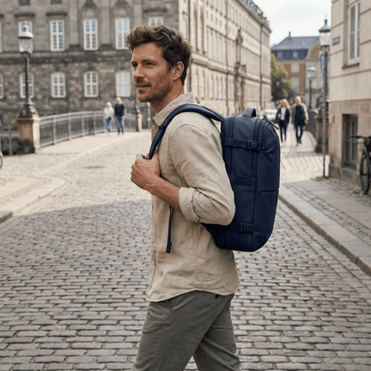 Easyjet cabin bag 45x36x20 with padded shoulder straps | Vacuum Compression 45L - 