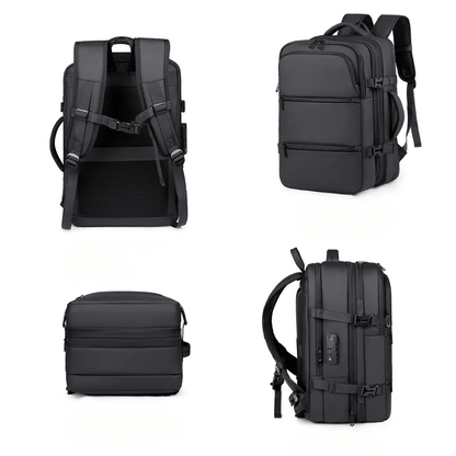 Easyjet cabin bags 45x36x20 with reinforced top handle | Vacuum Compression 45L - 