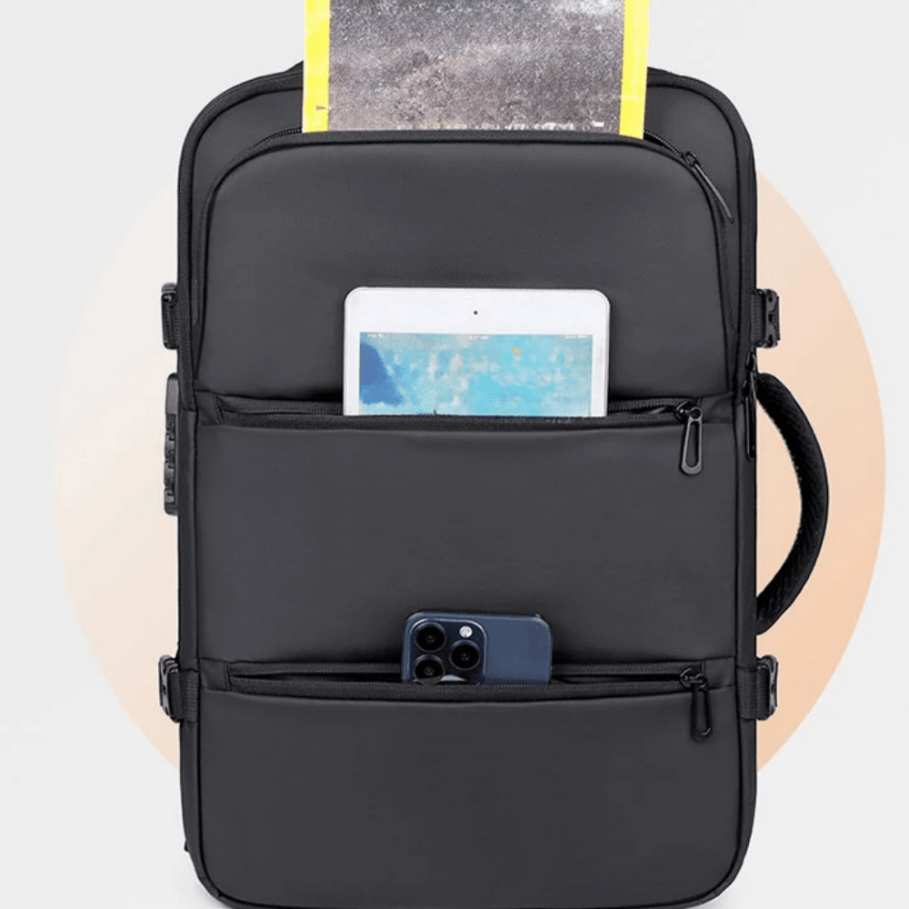 Easyjet cabin bags 45x36x20 with reinforced top handle | Vacuum Compression 45L - 