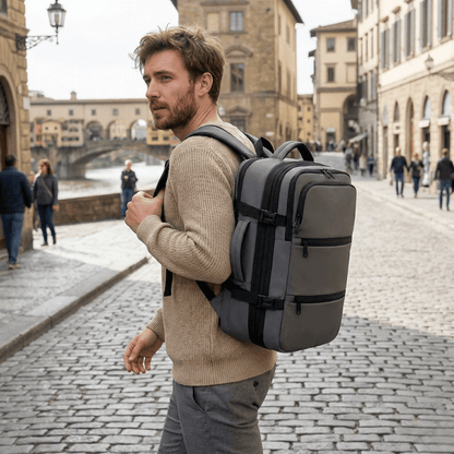 Easyjet cabin bags 45x36x20 with waterproof fabric | Vacuum Compression 45L - 