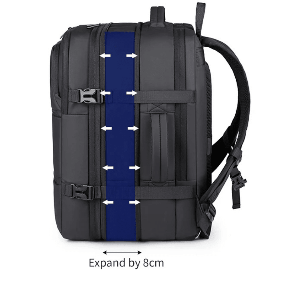 Easyjet cabin bags 45x36x20 with waterproof fabric | Vacuum Compression 45L - 