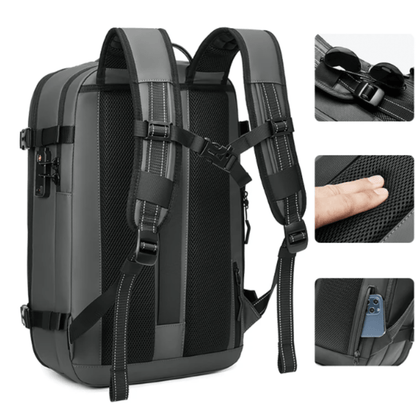 Expandable cabin bag 55x40x20 | Vacuum Compression 55L - 