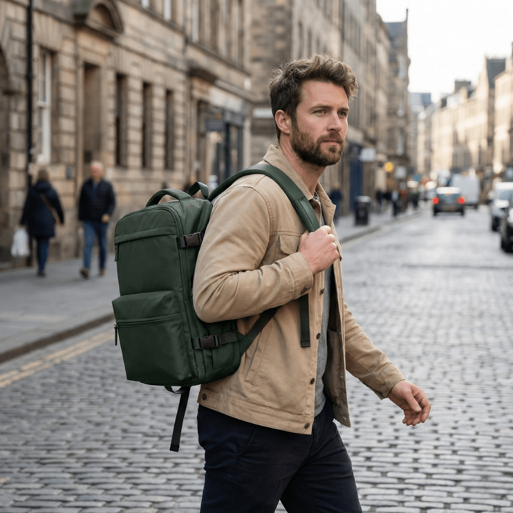 Ryanair cabin backpack with vacuum compression 35L - 