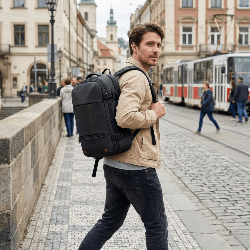 Ryanair cabin bag 55x40x20 | Vacuum Compression 55L - 